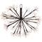 12" Pre-Lit LED Brown Christmas Ball Decoration
